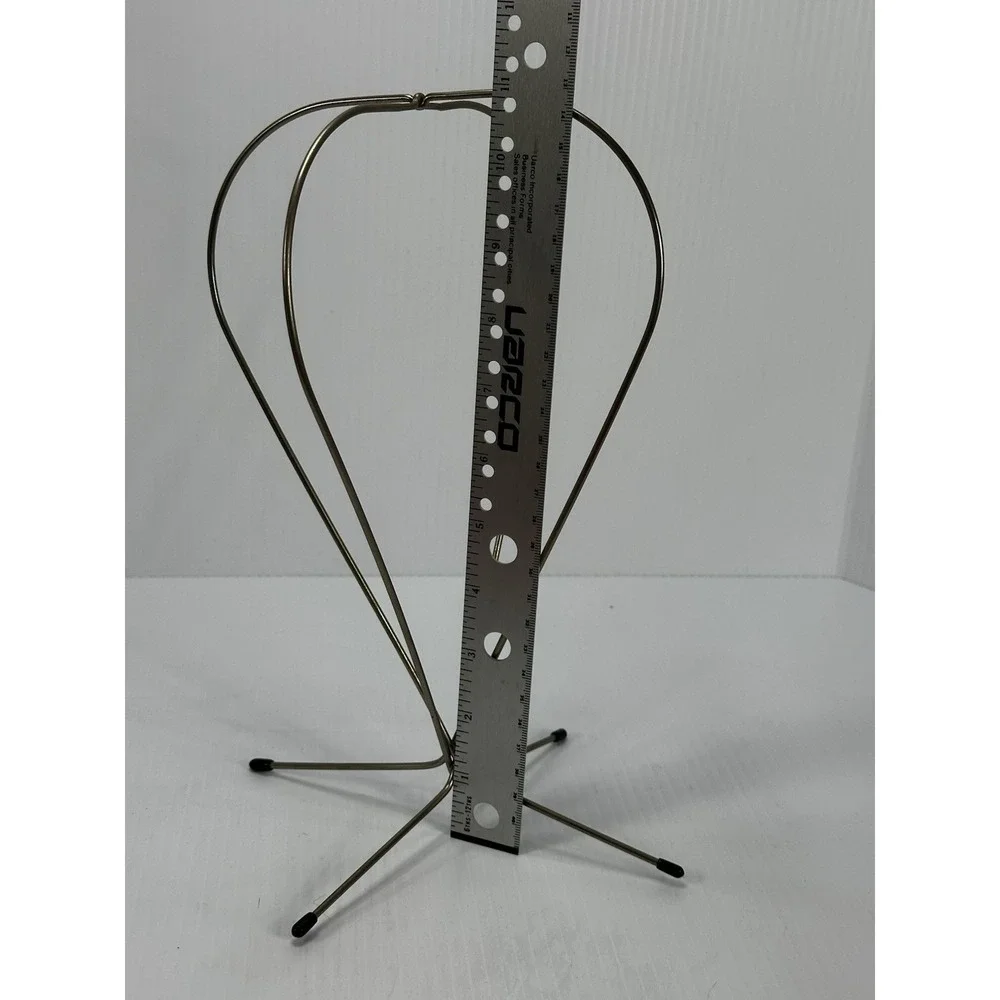 Vintage Metal Hat Wig Rack Stand Display 12